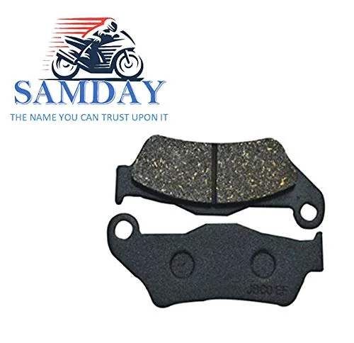 Front Brake Disc Pad Compatible for Motorcycle (Black)