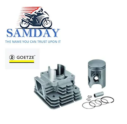 Cylinder Kit With Piston Compatible for YAMAHA RX 100 (Goetze)- 1986-1996