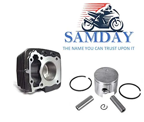 Cylinder Kit With Sam Piston Compatible for TVS WEGO NEW