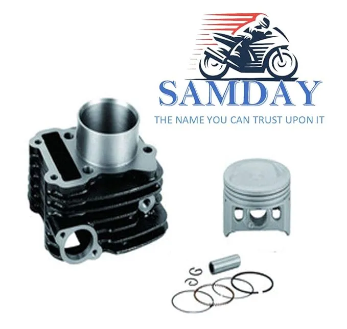 Cylinder Kit With Sam Piston Compatible for BAJAJ PLATINA 125
