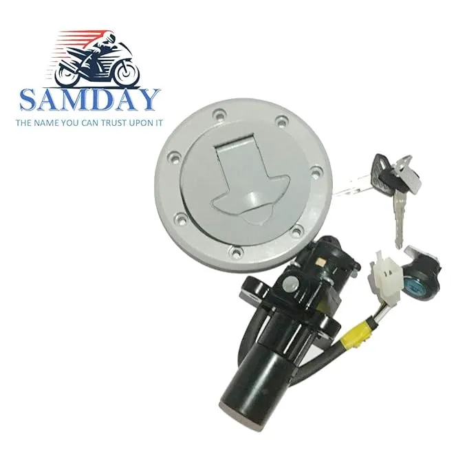 Complete Lock Kit Set Compatible for Bajaj Pulsar 135 (KT-2152QZ)