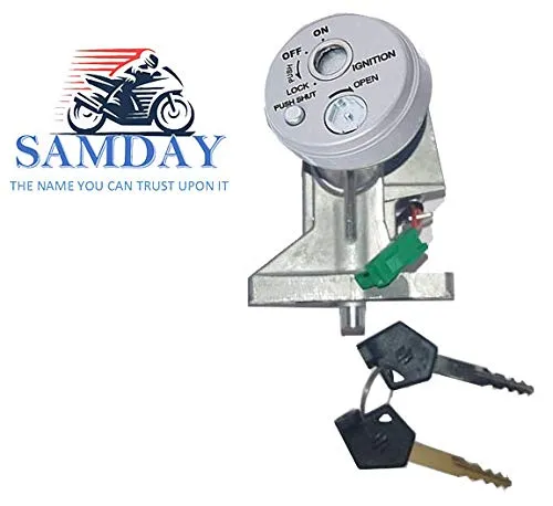 Complete Lock Kit Set Compatible for Suzuki Access 125(SW-1308ZM)- 2019 Onward Model