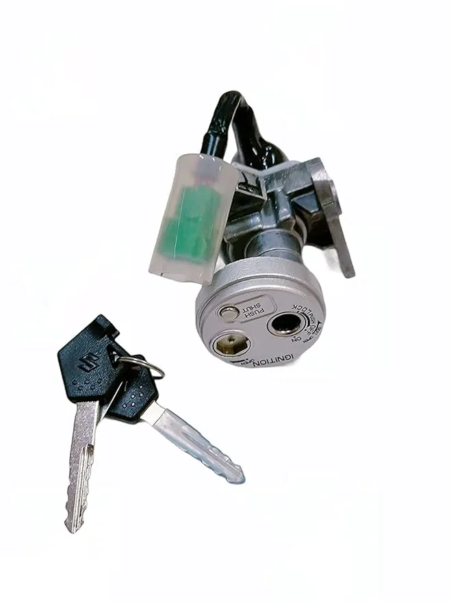 Complete Lock Kit Set Compatible for Suzuki Access 125(SW-1285ZM)- 2007-2018 Model