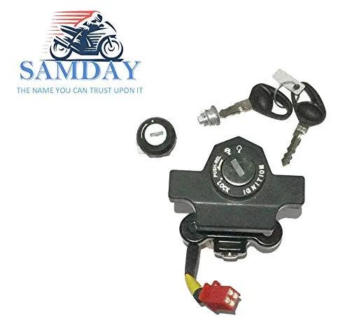 Complete Lock Kit Set Compatible for Bajaj Platina 100CC(KT-2142AZ)