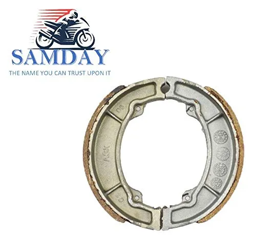 Front & Rear Brake Shoe Compatible for Yamaha RX 100